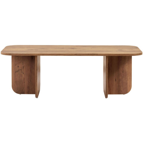 Table basse en bois "Akira" 120 x 60 x 41 cm - Pin atlantique