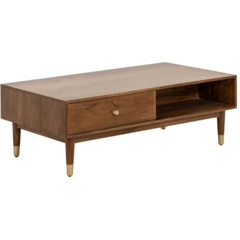 Table basse en bois d'acacia Emiel