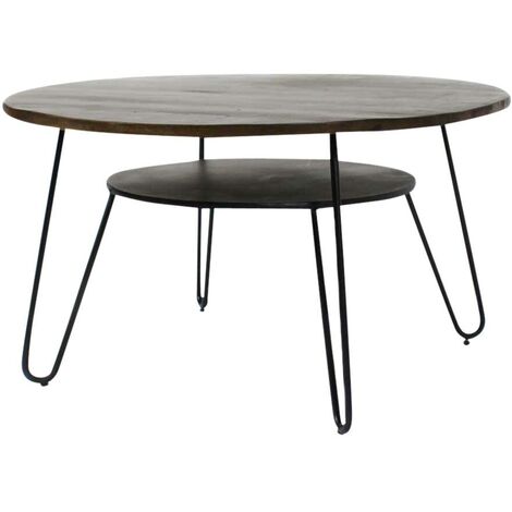 Table basse en bois de manguier Calista - Marron