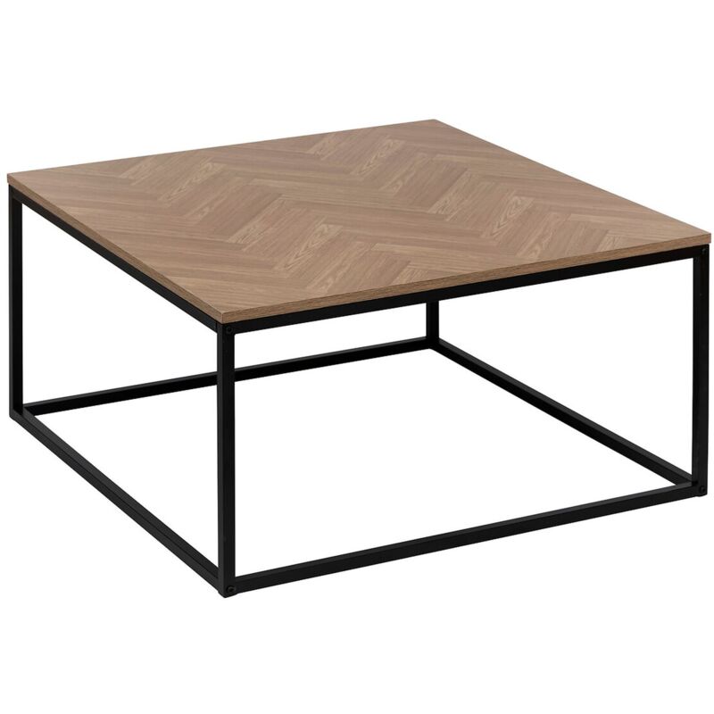 Table basse en bois et métal CHEVRONS Table basse en bois et métal CHEVRONS