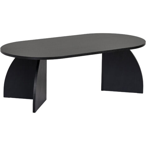 Table basse en bois "Melina" 120 x 60 x 40 cm - Bois Noir