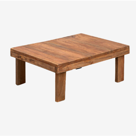Table Basse en Bois Recyclé Devid SKLUM Bois Recyclé - Bois Recyclé