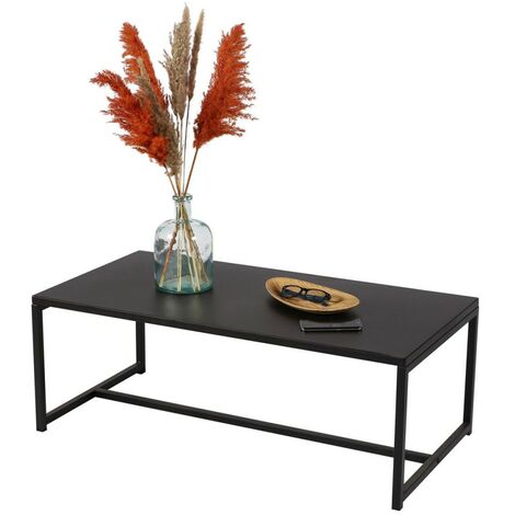 Table basse en métal Madison noir