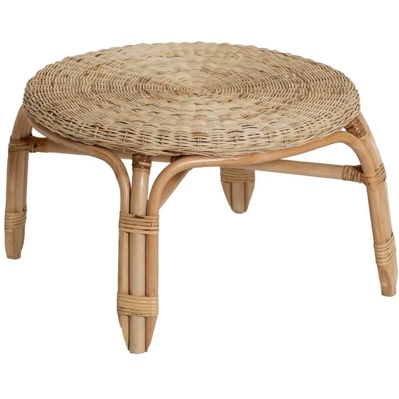 Table basse en rotin Nohan