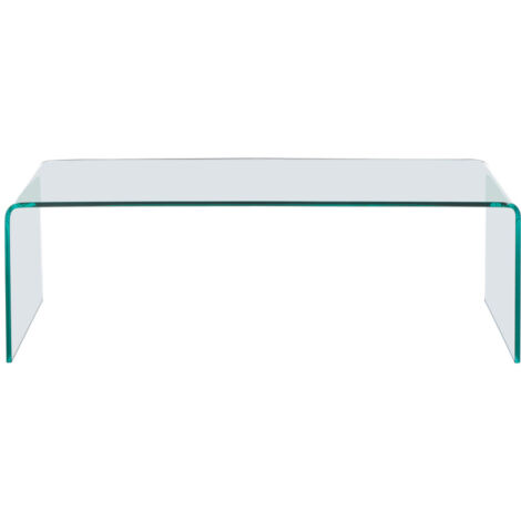 Table basse en verre L110cm - Transparent - NIDO
