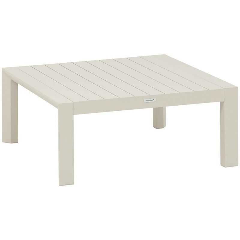 Hesperide - Table basse de jardin carrée Évasion argile en aluminium traité en époxy - Hespéride Hesperide - Table basse de jardin carrée Évasion argile en aluminium traité en époxy - Hespéride