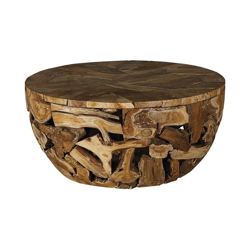 Table basse exotique bois de teck CANADA