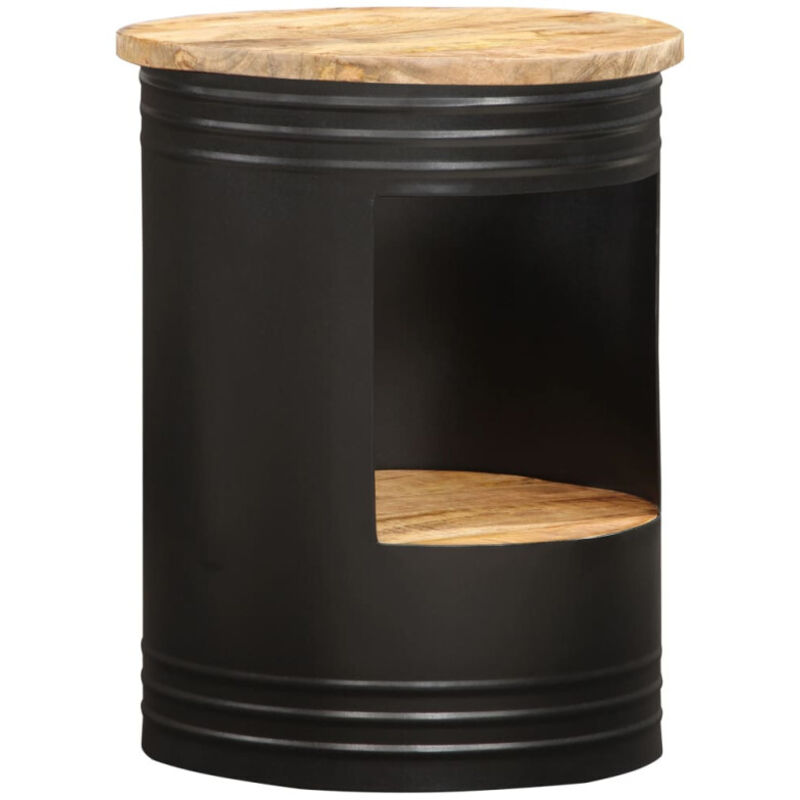 Vidaxl table basse 43x55 cm bois de manguier solide 287487