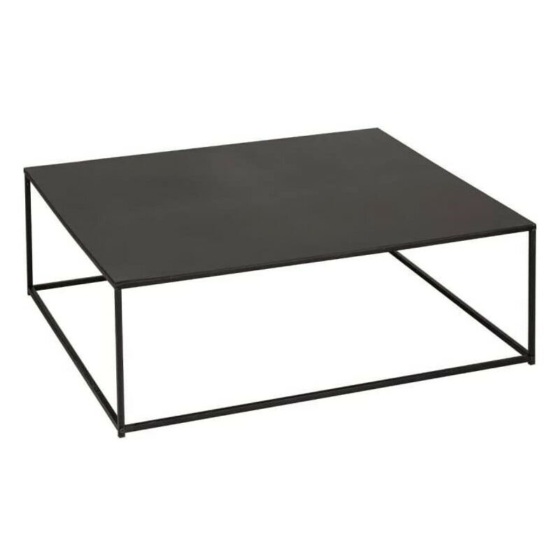 Table basse - Métal - 100 x 100 x H 33 cm - Livraison gratuite