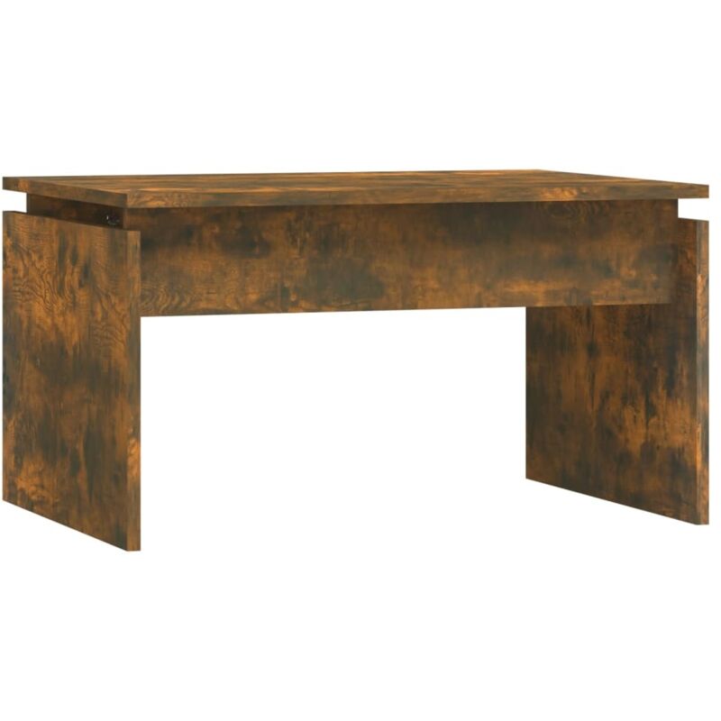 Vidaxl - Table basse Chêne fumé 68x50x38 cm Bois d'ingénierie