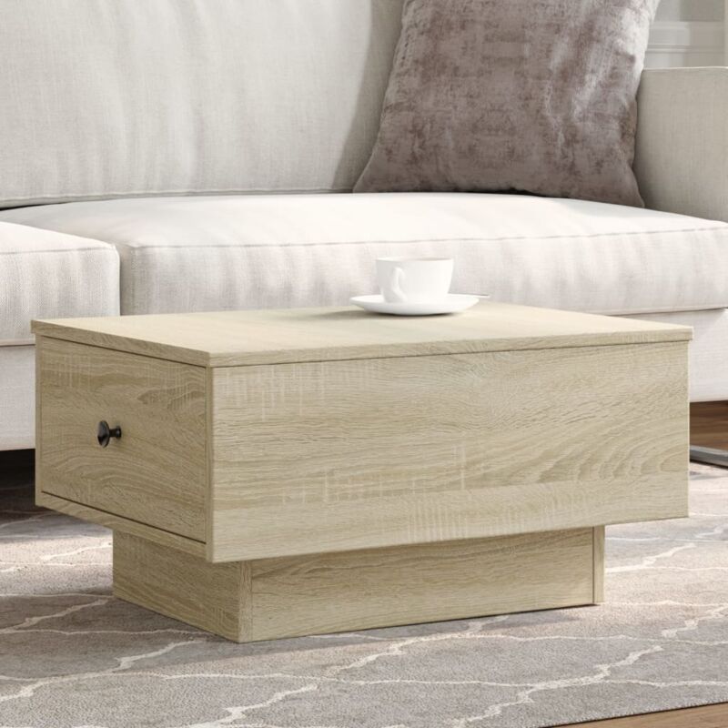 Vidaxl - Table basse chêne sonoma 60x45x31 cm bois d'ingénierie