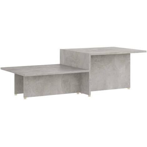 vidaXL 1/2x Table Basse Aggloméré Table d'Appoint Canapé Salon Multicolore