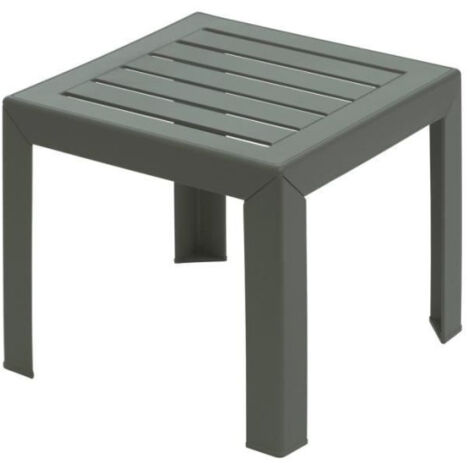 Table basse - GROSFILLEX - Miami - Forest green - 40x40 - Résine