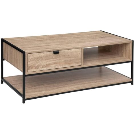 Table basse H confort xl Aliaj, beige