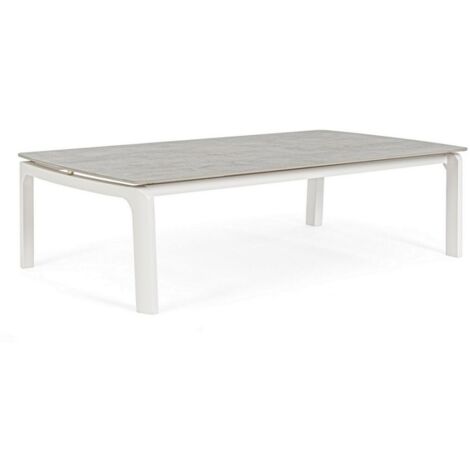 Table basse JALISCO 120X70 BLANCHE
