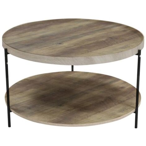 Table Basse Joya Avec 2 Niveaux Beige Atmosphera