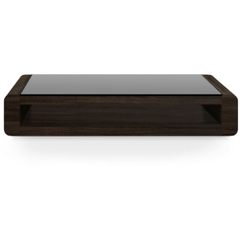 Table basse Lofty imitation Wenge