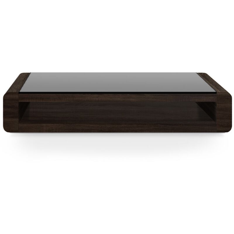 Table basse Lofty imitation Wenge