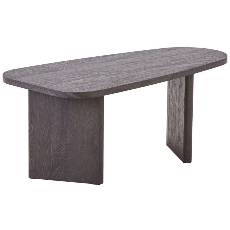 Epikasa - Table Basse Melo, mdf, Papier, Marron, 50x100x41 cm