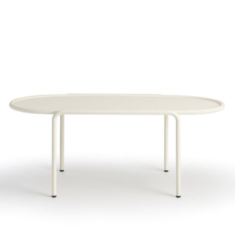 Table basse métal outdoor indoor, 77 x 40 x H30 cm