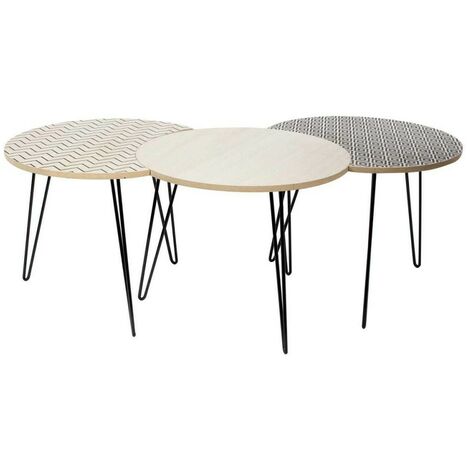 Table basse modulable X3 noir