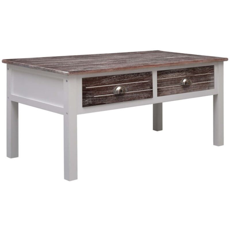 Vidaxl - Table basse Marron 100x50x45 cm Bois