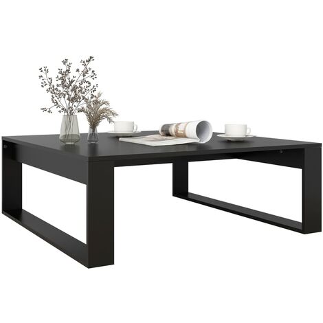 Table basse Noir 100x100x35 2