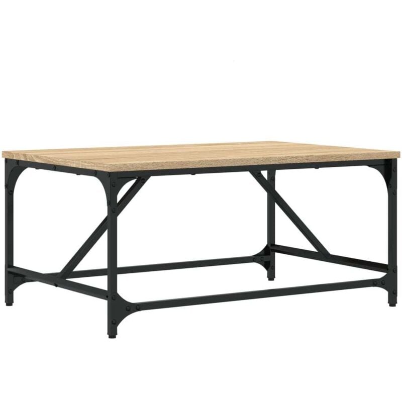 Vidaxl - Table basse chêne sonoma 75x50x35 cm bois d'ingénierie