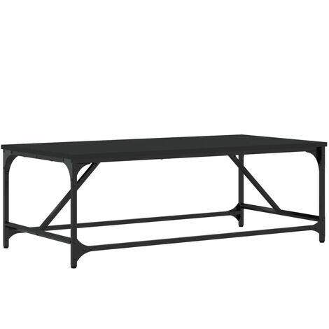Table basse Noir 100x50x35 cm Bois d'ingénierie vidaXL