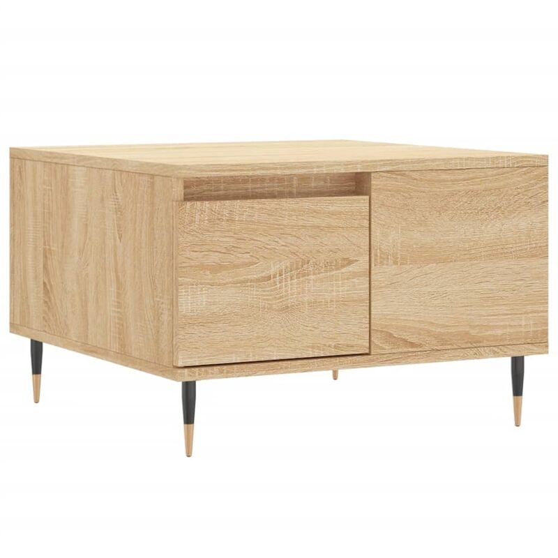 Vidaxl - Table basse chêne sonoma 55x55x36,5 cm bois d'ingénierie