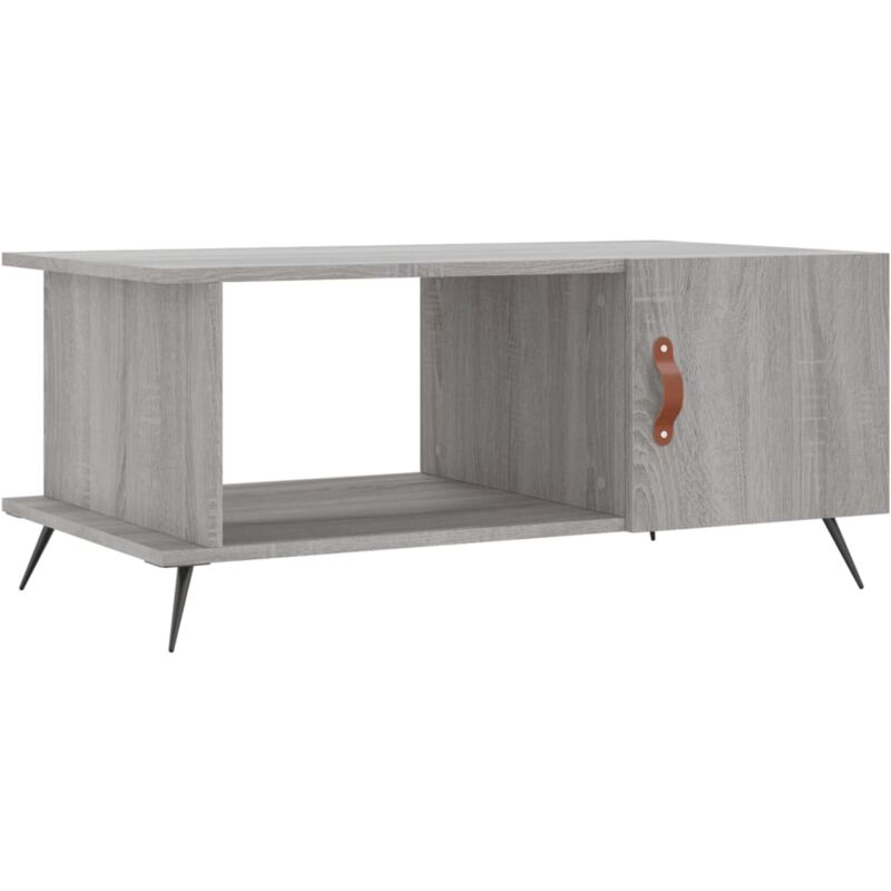 Vidaxl - Table basse sonoma gris 90x50x40 cm bois d'ingénierie