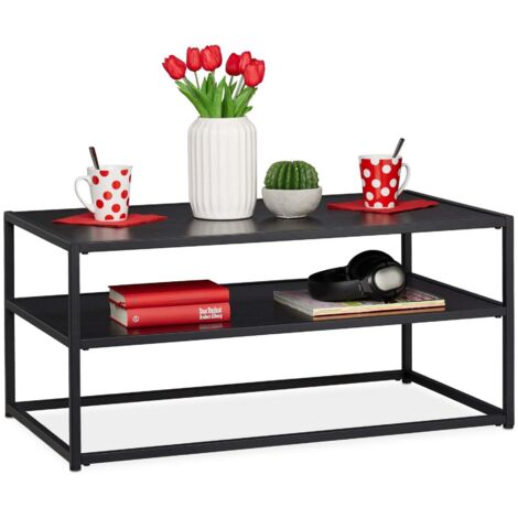 Table basse noire