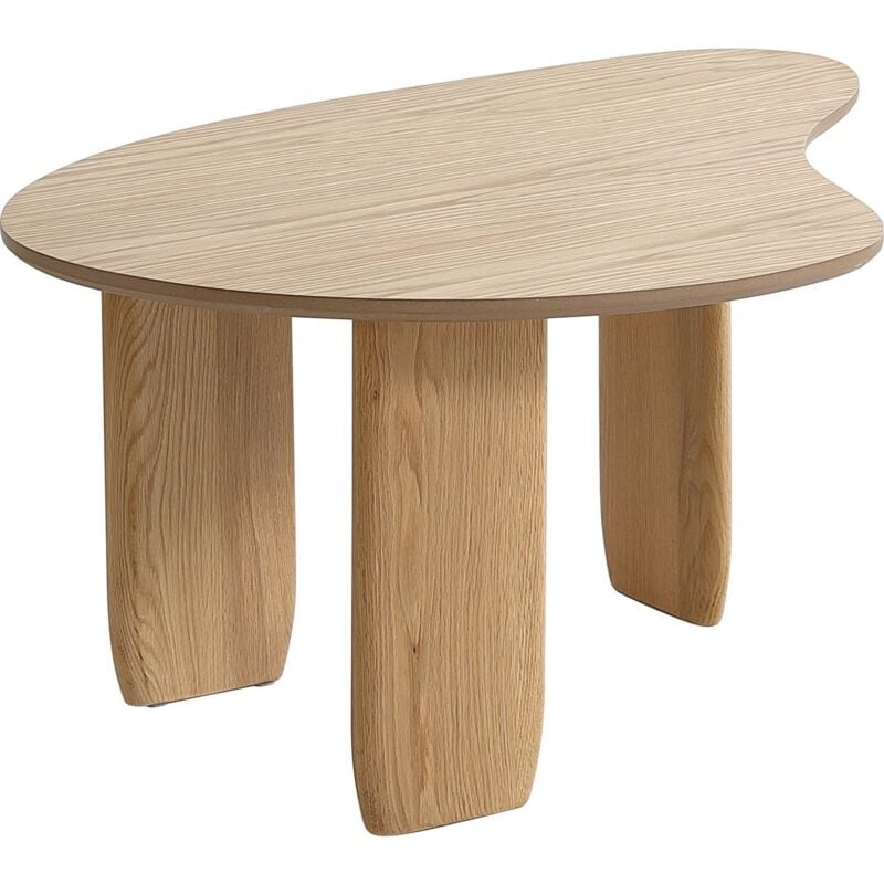 Homifab - Table basse organique en bois 100 cm - Aria