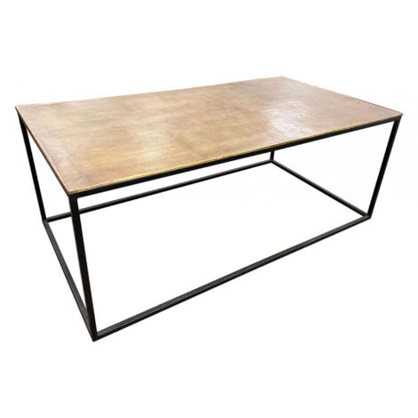 Table basse rectangulaire - Fer - Noir - Interior's