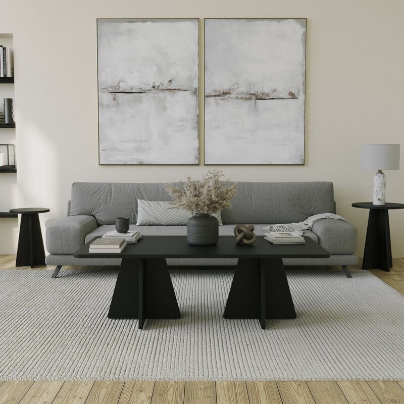 Table basse rectangulaire Mushroom