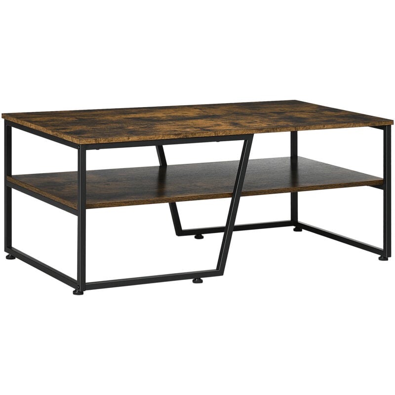 MH - Table basse rectangulaire sirius bois et noir