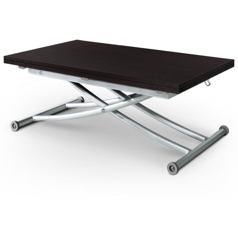 Cotecosy - Table basse relevable Carrera Bois wenge