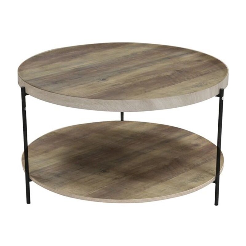 Urban Living - Table Basse Joya Avec 2 Niveaux Beige Atmosphera