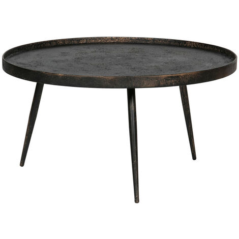 Table basse ronde Ø76cm - Laiton - BOUNDS