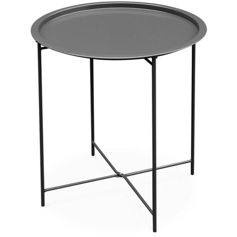 Table d'appoint métal Ø46cm