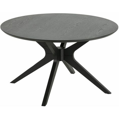 Table basse ronde avec structure en bois DUNE