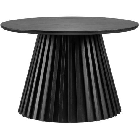 Table basse ronde LANZA Ø70cm-Noir