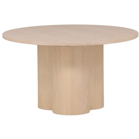 Table Basse Ronde "Olivia" 80cm Naturel