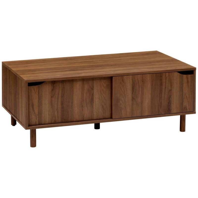 5five Simply Smart - Table basse 2 portes coulissantes Slidy 5five 5five Simply Smart - Table basse 2 portes coulissantes Slidy 5five
