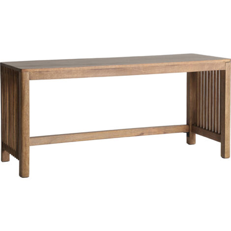 Table basse style nordique en bois de manguier naturel - Bois naturel marron clair