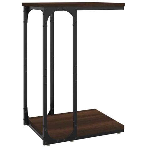 Table Basse  Table à café  Table d'appoint Chêne marron 40x30x60 cm Bois d'ingénierie BV71015