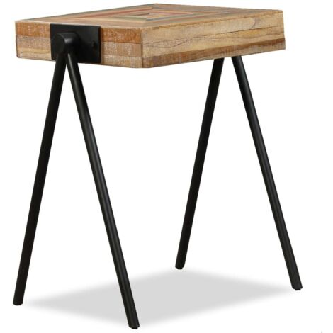 Table Basse  Table à café  Table d'appoint Teck massif de récupération  BV24705