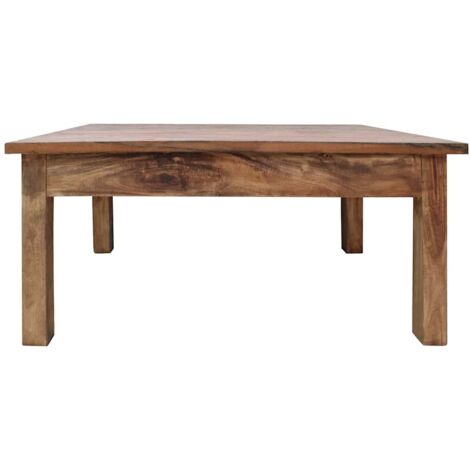 Table basse  Table d’Appoint salon, style industriel Bois de récupération massif 98 x 73 x 45 cm BV37416