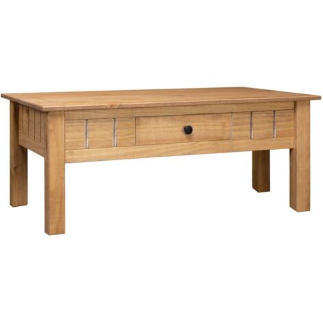 Table basse, Table d'appoint, Table de Salon 100x60x45 cm Pin massif Assortiment Panama XZZ71967340