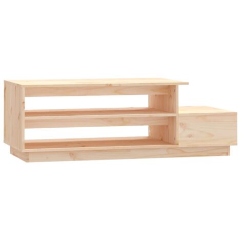 Table basse Table de salon  Bout de canapé 120x50x40,5 cm Bois massif de pin 71449